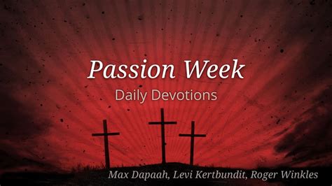 Passion Week Holy Saturday Youtube