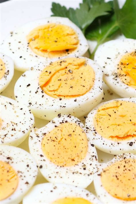 Perfect hard boiled eggs are a frequent ingredient in many meals. Perfect Air Fryer Hard Boiled Eggs {Easy to Peel}