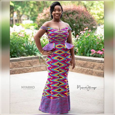 70 Latest Kente Styles For Engagements 2019 African Wear Dresses