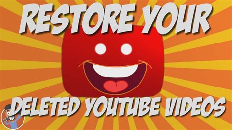 How To Restore Deleted Youtube Videos Proof Youtube