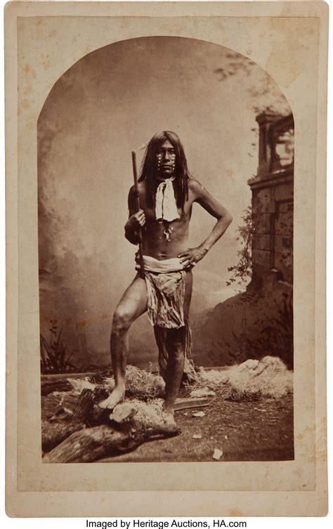 Apache Warrior Boudoir Photo By Henry Buehman And Company Lot