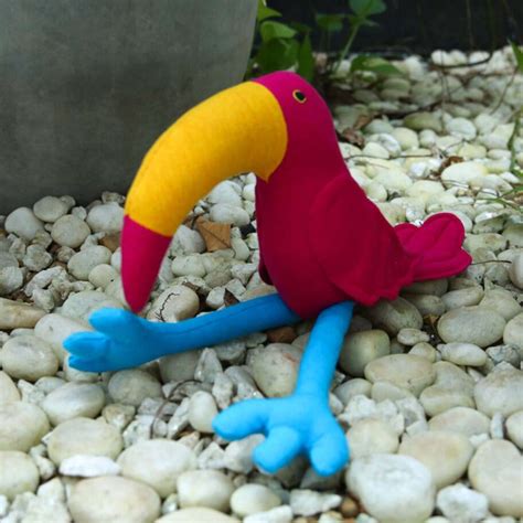 Pink Toucan Handloom Soft Toy Who We Are