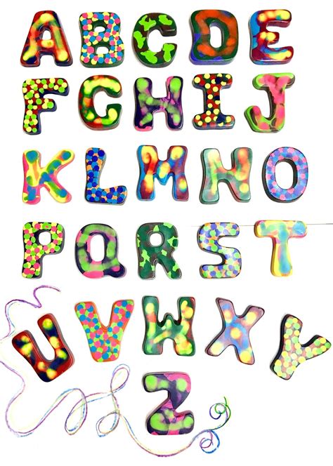 Alphabet Letters - Crazy Crayons