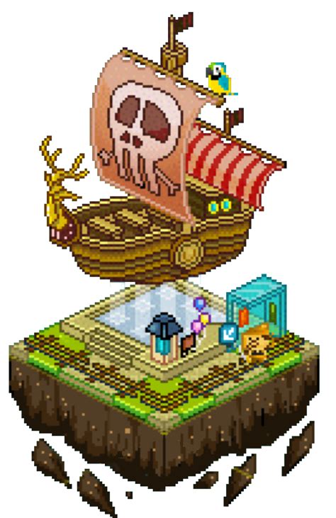 Pirates Ships Pixel Art 128x128