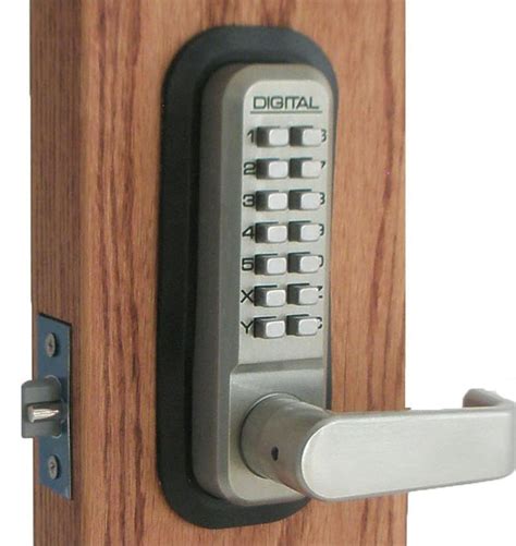 Lockey 2835dc Keyless Mechanical Digital Double Sided Combination