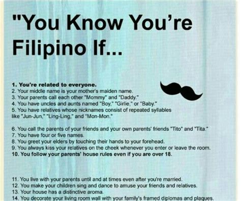 I M Definitely Filipino I Do Of This Stuff Non Filipinos Just