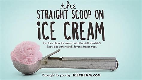 It’s A Scoop A Delicious Medley Of Unusual Ice Cream Facts To Dig Into Infographic