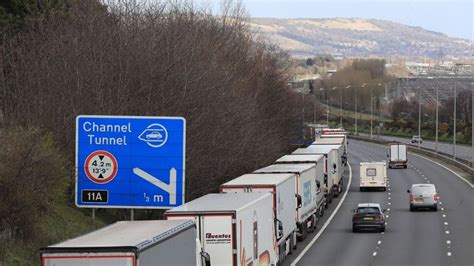 Operation Brock M20 To Partially Close In No Deal Brexit Test Politics News Sky News