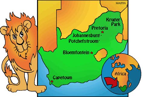 Africa Cartoon Map Clipart Best