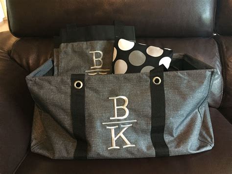 My Thirty-One shopping bags - 3 essential storage totes fit into the