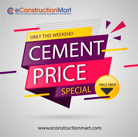 The outperformance of this company to its savvy leadership, closely guidedby ytl in desperate times, it believe that smaller cement makers will create a price war to defend their market shares and to stay afloat, inevitably. Special #CementPrice online in #India at eConstructionMart ...