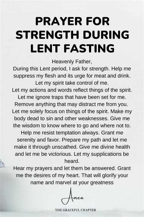 6 Great Prayers For Lent The Graceful Chapter