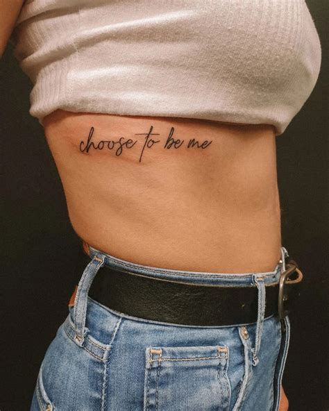 Tattoo Quotes For Women On Ribs
