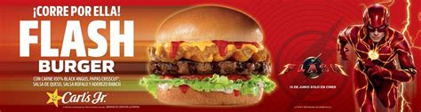 Llega La Nueva Flash Burger A Carls Jr Monchitime