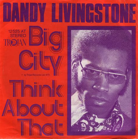 Dandy Livingstone Big City 1973 Vinyl Discogs