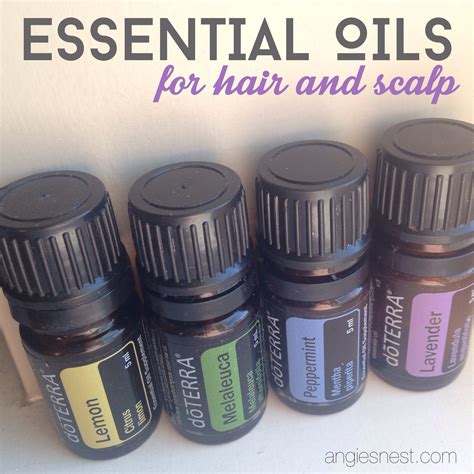 Essential Oils For Scalp And Hair Angies Nest