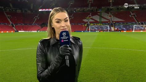 Tnt Sports Host Laura Woods Stuns In All Leather Outfit Page 2 Of 4
