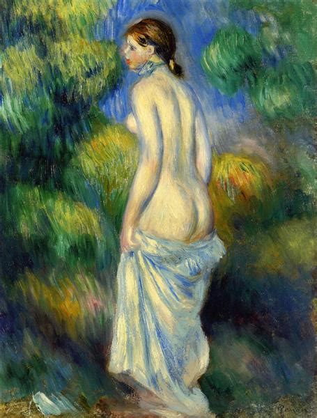 Standing Nude Pierre Auguste Renoir Wikiart Org