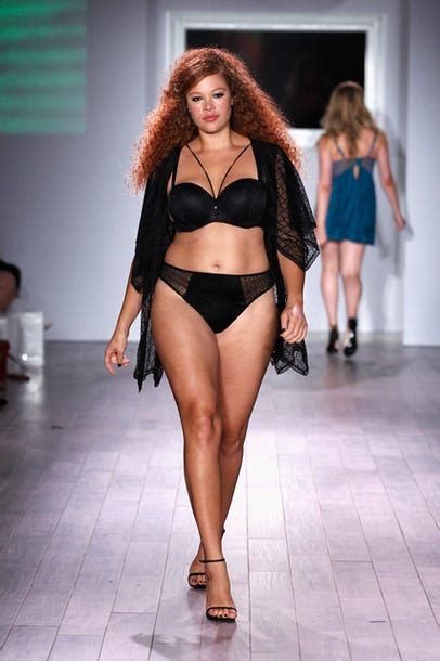 Ashley Graham Debuts Plus Size Lingerie During NYFW