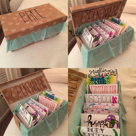 Maybe you would like to learn more about one of these? "Open When" Letters for long distance friendship. | Diy ...