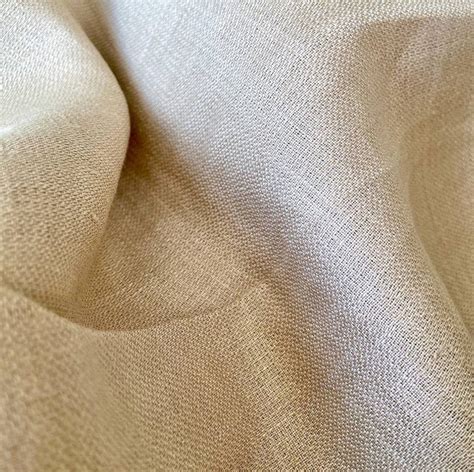 100 Hemp Natural Soft Hemp Fabric Textured Soft Fabric Etsy