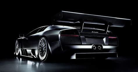 Luxury Lamborghini Cars Black Lamborghini Murcielago Wallpaper