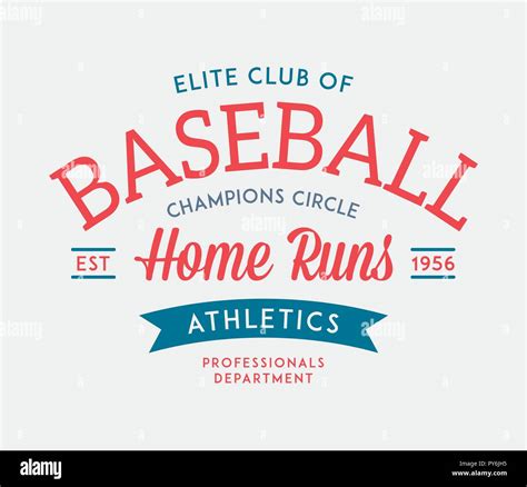 Baseball Home Runs Is A Vector Illustration About Sport Stock Vector