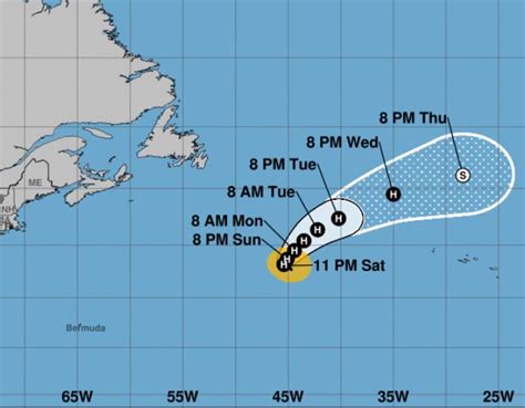 Tropical Storm Earl And Hurricane Danielle Form On Same Day