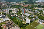 Aerophotostock | Delft, luchtfoto Technische Universiteit Delft met ...