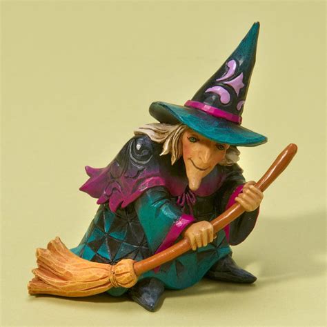 Enesco Jim Shore Heartwood Creek Mini Witch 4024653 Witch Figurines