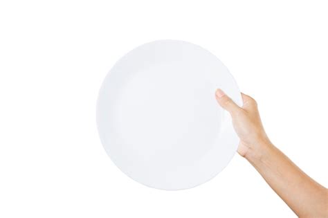 Premium Photo Female Hand Holding A Plate