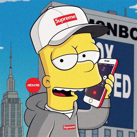 Supreme Bart Wallpapers Wallpaper Cave