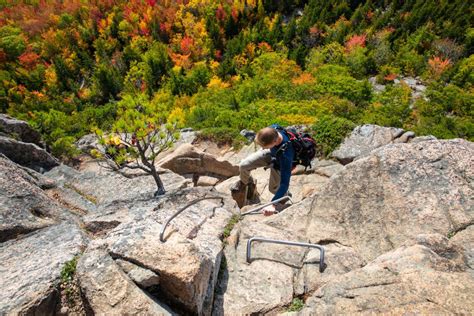 How To Hike The Beehive Trail Acadia National Park Earth Trekkers