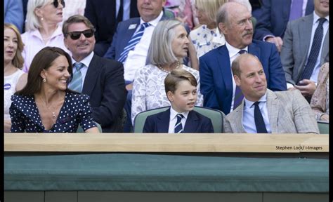 Prince George Is Presented With Wimbledon Trophy Royal Central