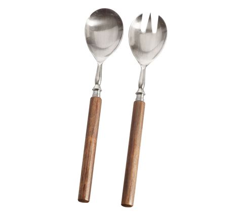 Mango Wood Handled Serving Utensils Pottery Barn