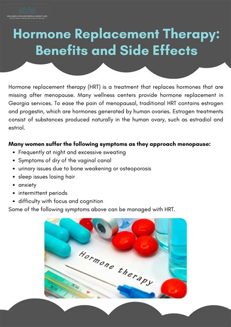 Ppt Hormone Replacement Therapy Benefits And Side Effects Powerpoint