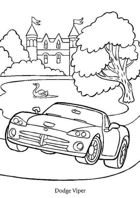 Here Is My Funny Car Coloring Page If You Need That Kind Of Coloring