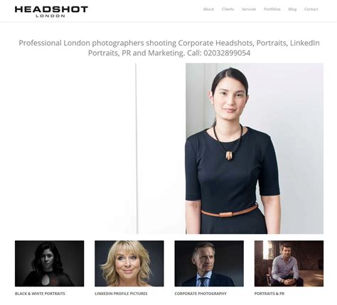 Portrait Photography And Corporate Headshots Headshot London