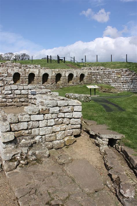 Chesters Fort Hadrians Wall Picturesque East Of England