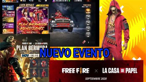 Todo Lo Que Tiene Que Saber Sobre El Evento Nuevo Free Fire Youtube