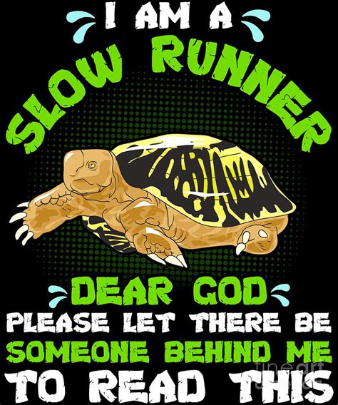 Slow Runner Please Let There Be Someone Behind Me Digital Art By The