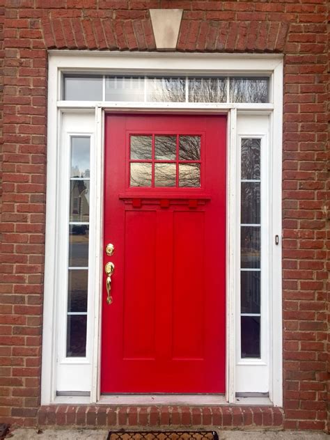 Sherwin Williams Positive Red Perfect Front Door Color Paint