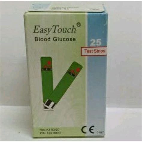 Jual Easy Touch Gula Darah Easytouch Blood Glucose Isi Strip Easy Gula Shopee Indonesia