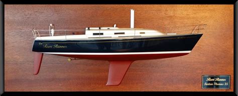 Tartan Thomas 35 Custom Half Model Seacraftclassics