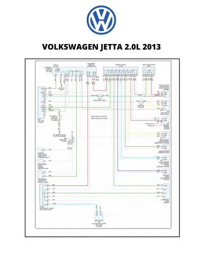 Diagrama Eléctrico Volkswagen Jetta 2013【descargar