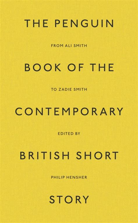 penguin book of the contemporary british short story lucy caldwell