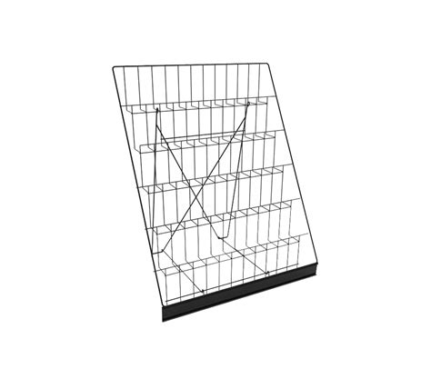 Rebrilliant 6 Tiered Black Wire Display Rack 250 X 243 X 200 For