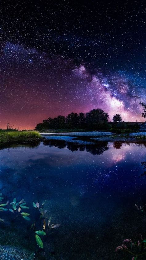 Beautiful Starry Night Sky Wallpapers Top Free Beautiful Starry Night