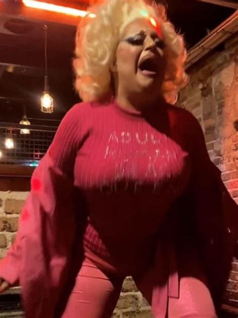 Drag Queen Pokes Fun At Anti Trans Protester Posie Parker During Lip