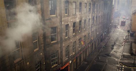 In Pictures The Devastating Cowgate Fire That Ripped Through Some Of